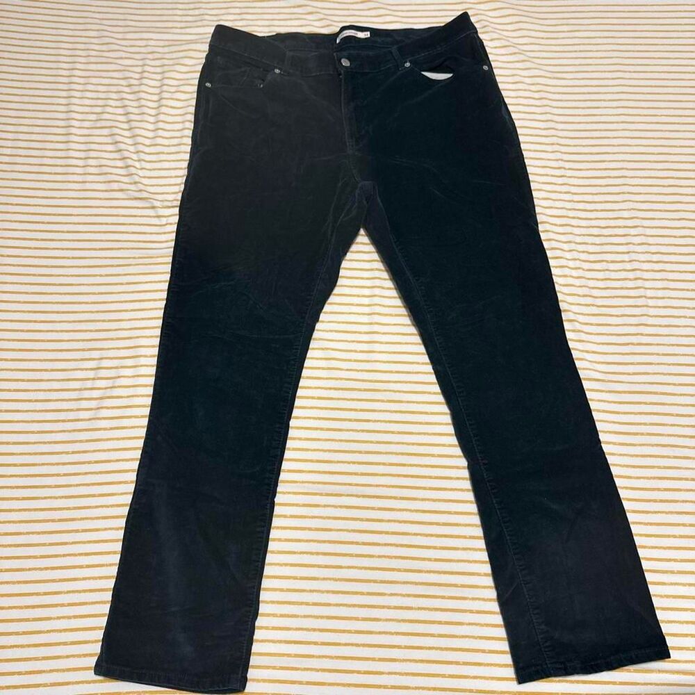 Levi-s Men's Black and Navy Trousers